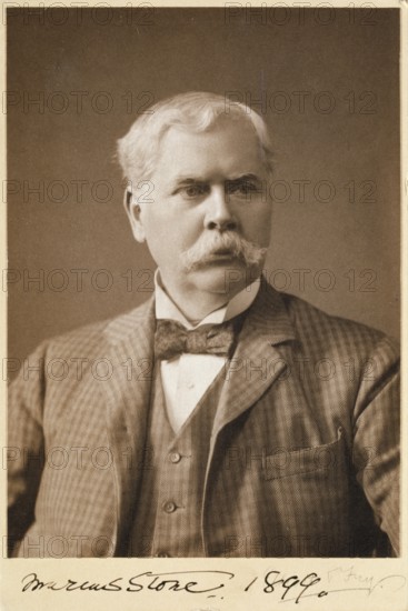 Marcus Stone RA, 1899. Creator: Elliott & Fry.