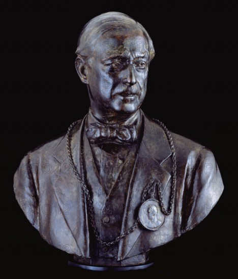 Bust of Sir Alfred Munnings, P.R.A., 1946. Creator: Edwin Whitney-Smith.