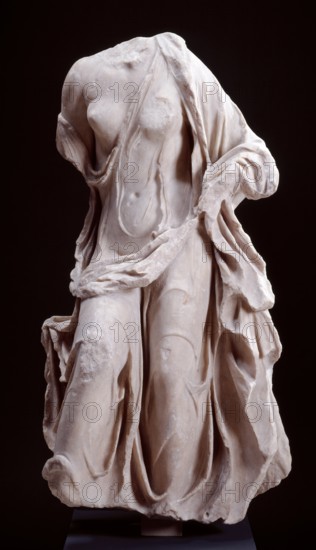 Draped Female Figure, c375-350 BC . Creator: Timotheus.