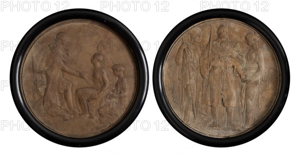 Design for the Turner medal, c1857. Creator: Edward Hodges Baily.