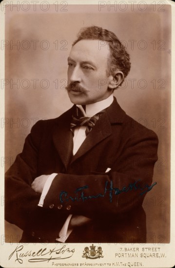 Arthur Hacker, c1897. Creator: Russell & Sons.