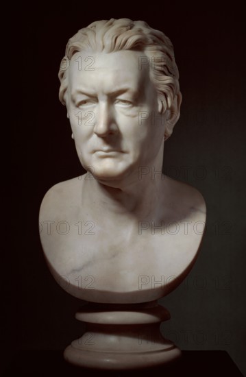Bust of Henry Bone R.A., 1820. Creator: Francis Legatt Chantrey.