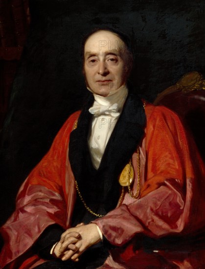 Portrait of Sir Charles Lock Eastlake, P.R.A., D.C.L., 1857. Creator: John Prescott Knight.