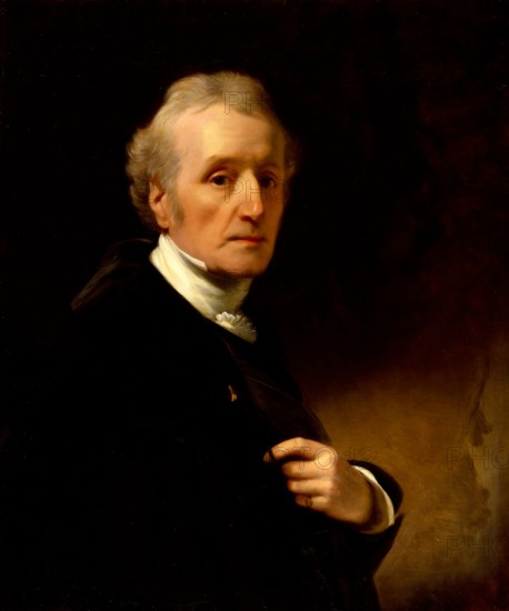 Self-portrait of Thomas Phillips, R.A., 1820s?. Creator: Thomas Phillips.