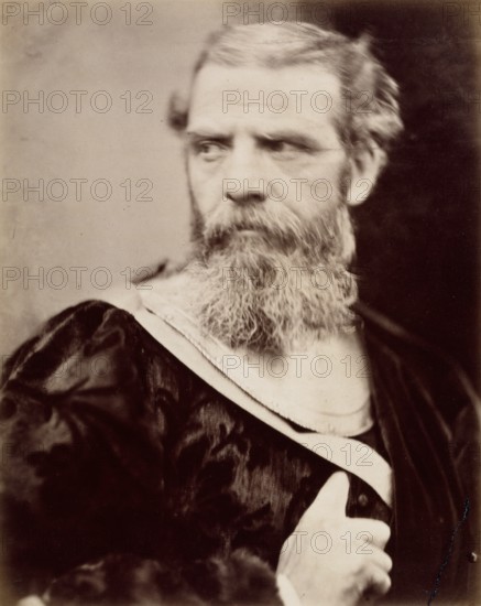 Richard Ansdell R.A. (1815-1885), c1860s. Creators: David Wilkie Wynfield, Richard Ansdell.