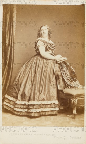 Mrs E. M. Ward, c1857. Creator: John & Charles Watkins.