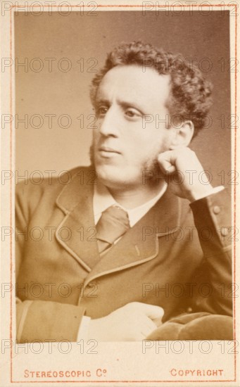 Unknown man, (Walter William Ouless), after 1873. Creator: London Stereoscopic & Photographic Co.