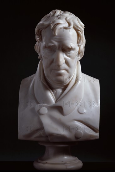 Bust of Thomas Stothard, R.A., 1826. Creator: Edward Hodges Baily.