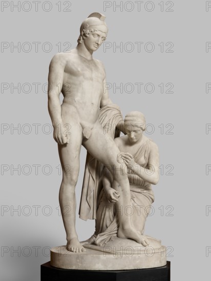 Wounded Warrior, 1860s. Creator: John Gibson.