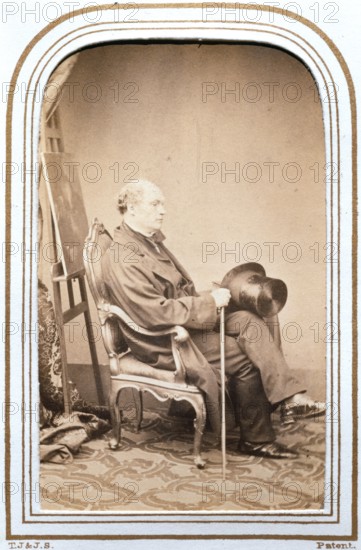 Daniel Maclise R.A, c1860s. Creator: Maull & Polyblank.