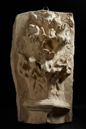 Plaster cast of a crocket. Creator: Unknown.