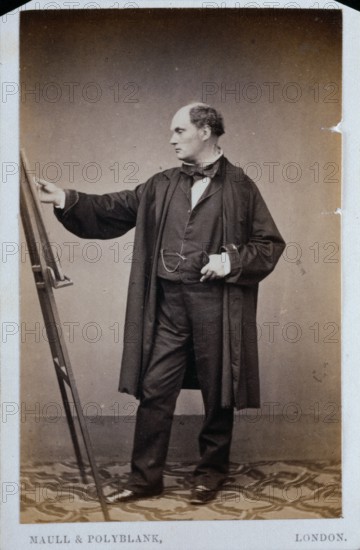 Daniel Maclise Esq., 1854. Creator: Maull & Polyblank.