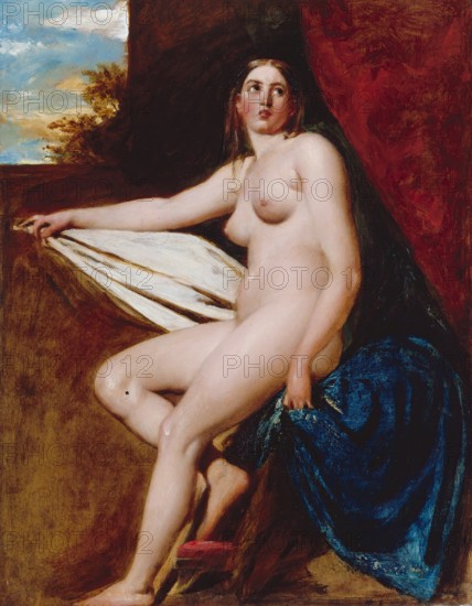 Study of Female Nude, late 1820s-1830s. Creator: William Etty.