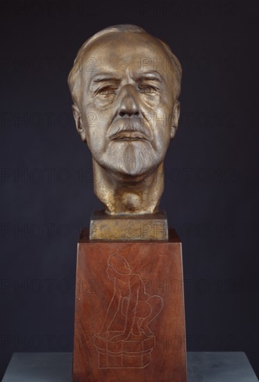 Bust of Sir William Goscombe John, R.A., 1942. Creator: William Goscombe John.