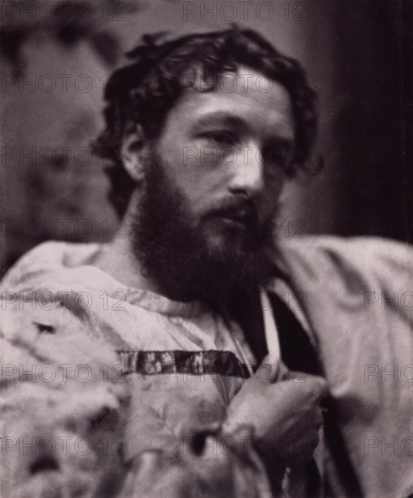 Lord Leighton P.R.A. (1830-1896), c1860s. Creator: David Wilkie Wynfield.