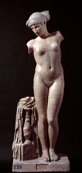 Cast of Esquiline Venus, 1st century BC, 1st century AD, (1880s) Creator: D Brucciani & Co.