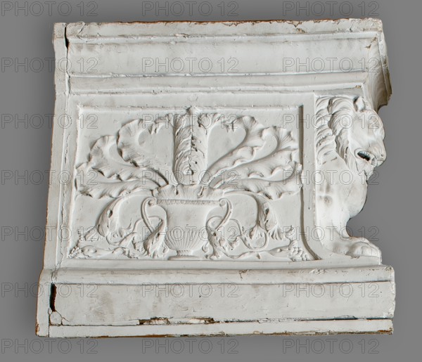 Cast of table leg, (late 18th century?). Creator: Unknown.