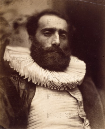 Philip H. Calderon, (1835-1898), 1864 or after. Creator: David Wilkie Wynfield.