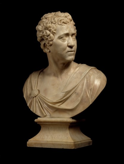 Bust of Sir Joshua Reynolds, P.R.A., c1778. Creator: Giuseppe Ceracchi.