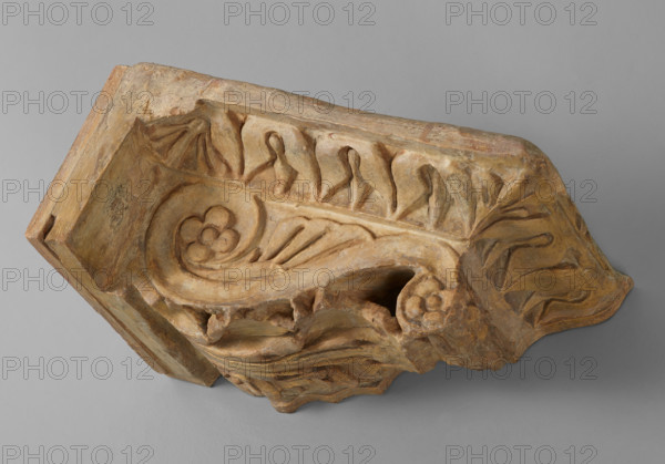 Cast of modillion from cornice, late 18th century-early 19th century. Creator: Unknown.
