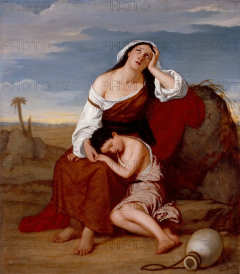 Hagar and Ishmael, 1830. Creator: Charles Lock Eastlake.
