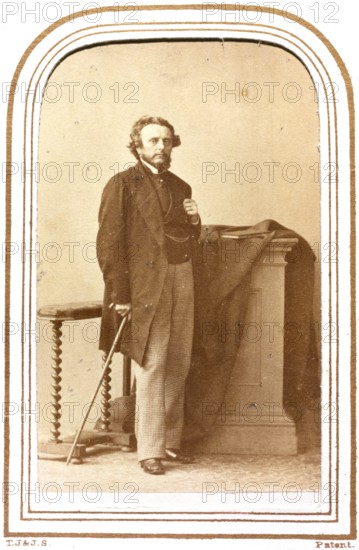 Augustus Leopold Egg, c1860. Creator: Caldesi, Blanford & Co..