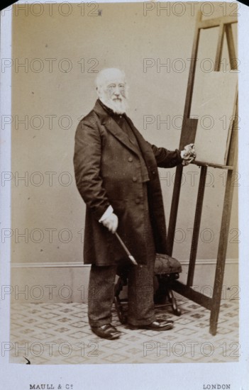 John Linnell Esq, 1866 or after. Creator: Maull & Co.