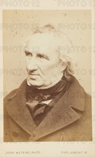 John Burnet FRS, c1856. Creator: John Watkins.