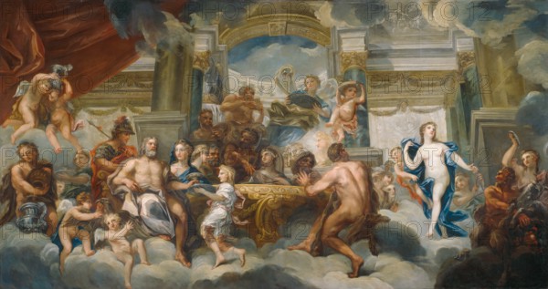 Banquet of the Gods, 1719-20. Creator: William Kent.
