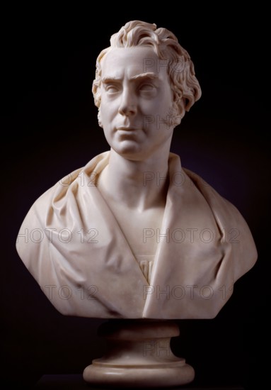 Bust of Sir David Wilkie, R.A., 1833. Creator: George Rennie.