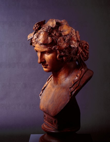Cast of Antinous as Bacchus, (101 - 200 AD),  (late 18th century?). Creator: Unknown.