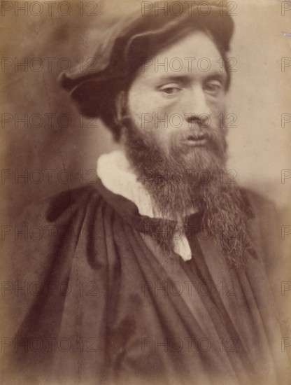 Sir Edward Burne-Jones Bt., A.R.A., c1860s. Creator: David Wilkie Wynfield.