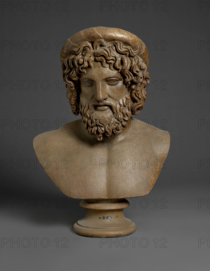Bust of Asclepius, (1816?). Creator: Unknown.