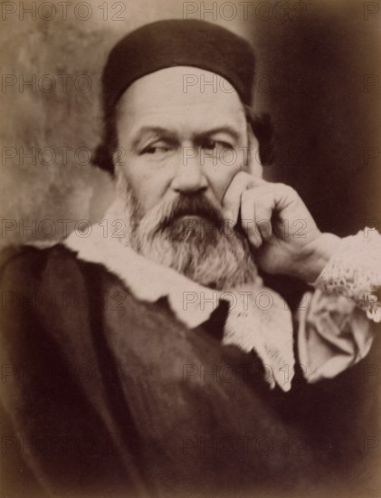 Alfred Elmore R.A. (1815-1881), c1860s. Creator: David Wilkie Wynfield.