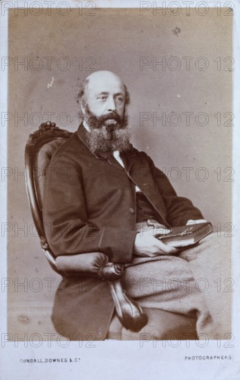 George Fripp, c early 1860s. Creator: Cundall, Downes & Co.