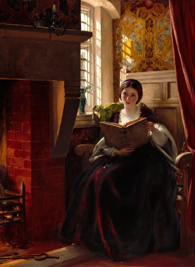 A Pleasant Corner, 1865. Creator: John Callcott Horsley.