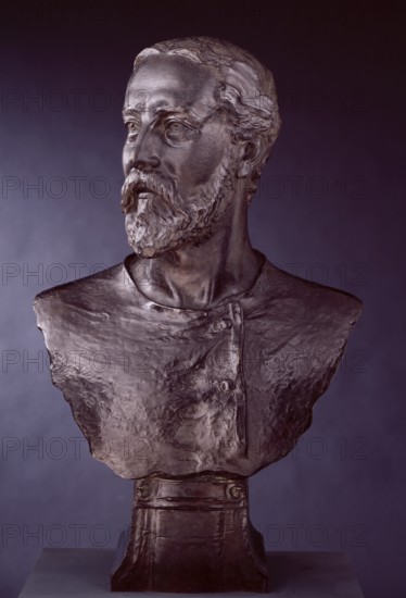 Bust of John Belcher, R.A., 1881. Creator: Hamo Thornycroft.