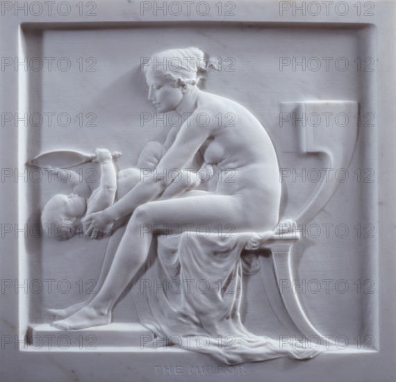The Mirror, 1890. Creator: Hamo Thornycroft.