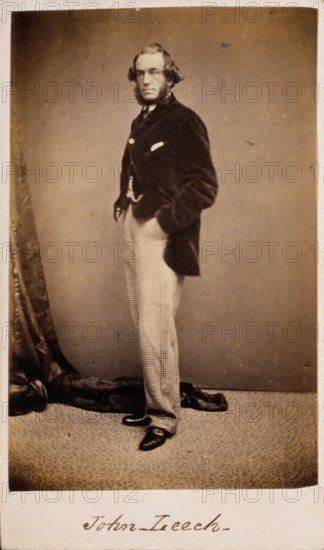 John Leech, c1860s. Creator: McLean, Melhuish & Haes.