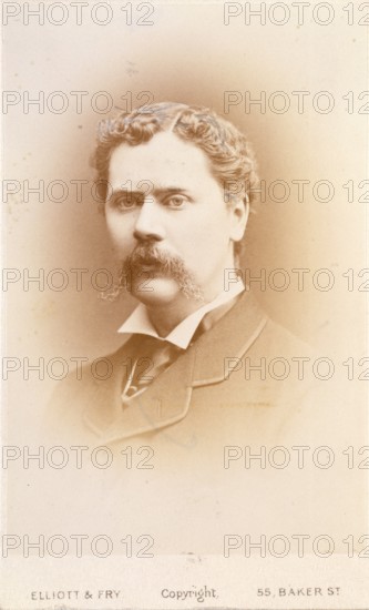 Marcus Stone, c1865. Creator: Elliott & Fry.