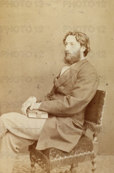 Lord Leighton, P.R.A., c1856-1875. Creator: John Watkins.