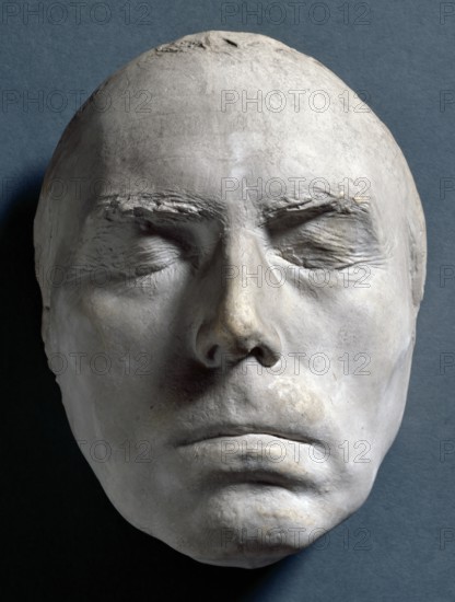 Life mask of Thomas Banks, R.A., c1790. Creator: Unknown.