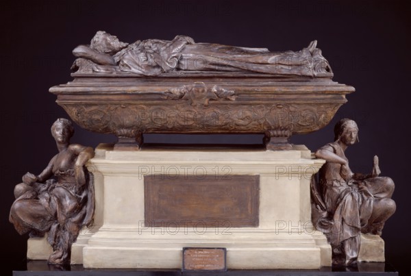 Model for the tomb of Lord Leighton, P.R.A., c1897-1900. Creator: Thomas Brock.