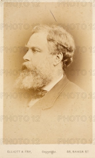 Portrait of an Unidentified Man, (John Macallan Swan), c1865.  Creator: Elliott & Fry.