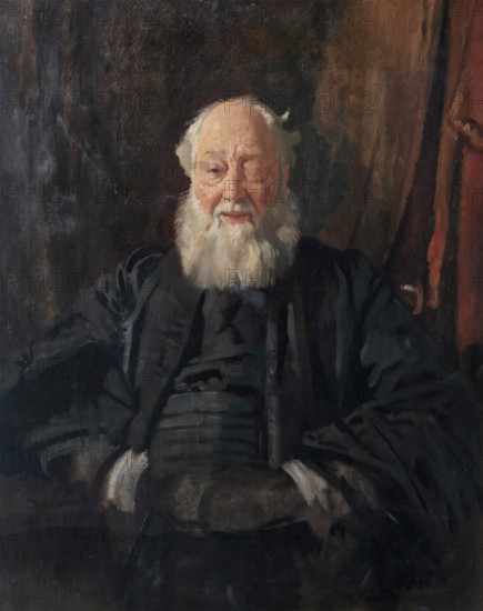 Dr Butler in Robes, early 20th century. Creator: William Orpen.