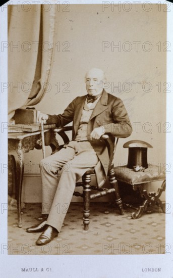 P. Hardwick R.A., 1866 or after. Creator: Maull & Polyblank.