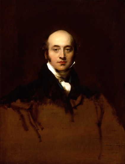 Self-portrait of Sir Thomas Lawrence P.R.A., c1825. Creator: Thomas Lawrence.