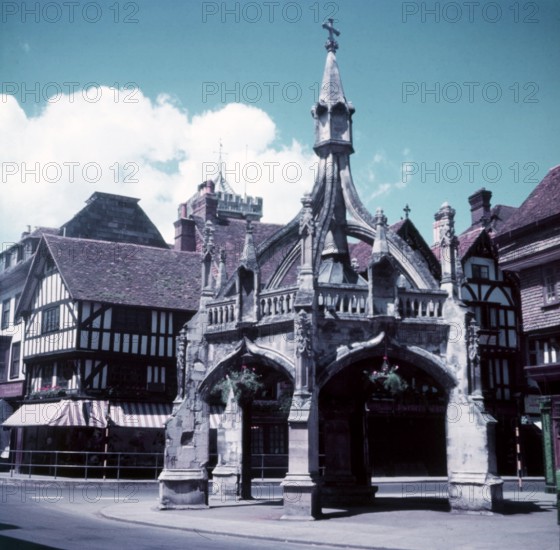 Poultry Cross, Salisbury, Wiltshire, c1955. Creator: Arthur Charles Kirby Ware.