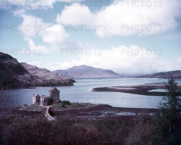 Castle of Eilean Donan, Scotland, c1955. Creator: Arthur Charles Kirby Ware.