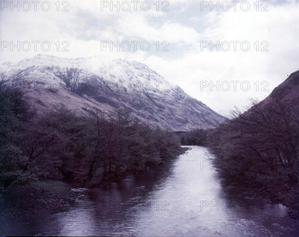 Ben Attow and River Croe near Loch Duich, Scotland, c1955.  Creator: Arthur Charles Kirby Ware.